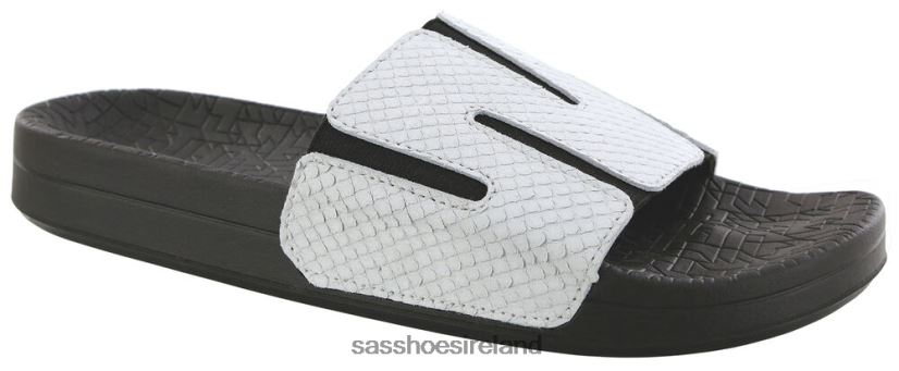 Women SAS Float Slide Sandal Versatile X88N24432 Stone Fish