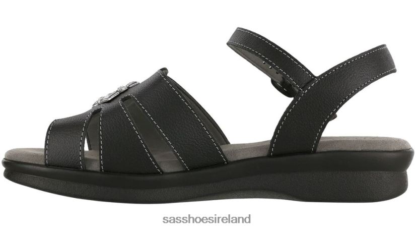 Women SAS Helena Quarter Strap Sandal Versatile X88N2490 Black