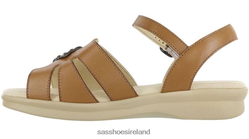 Women SAS Helena Quarter Strap Sandal Versatile X88N2492 Antique Tan