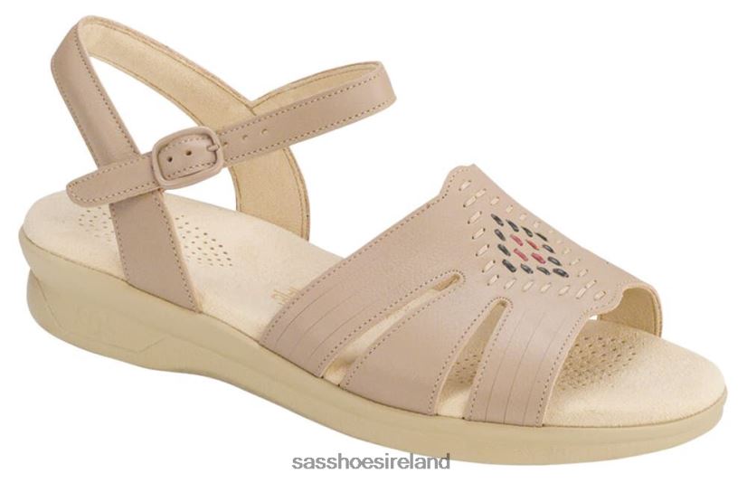 Women SAS Huarache Quarter Strap Sandal Versatile X88N2464 Natural