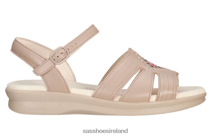 Women SAS Huarache Quarter Strap Sandal Versatile X88N2464 Natural