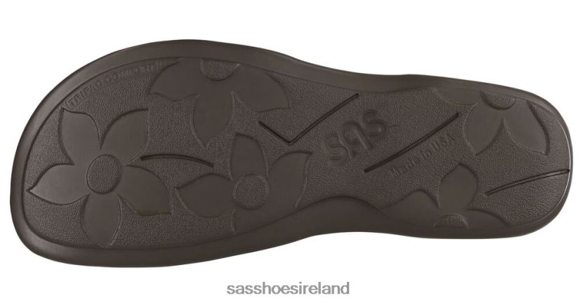 Women SAS Jett Toe Loop Slide Sandal Versatile X88N24134 Metallic Gold