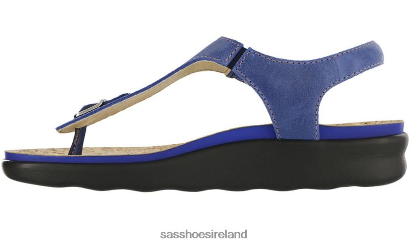 Women SAS Marina T-Strap Sandal Versatile X88N24137 Blue