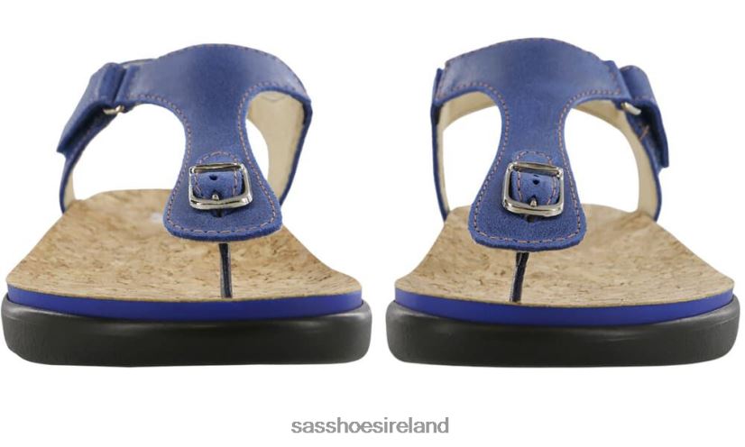 Women SAS Marina T-Strap Sandal Versatile X88N24137 Blue