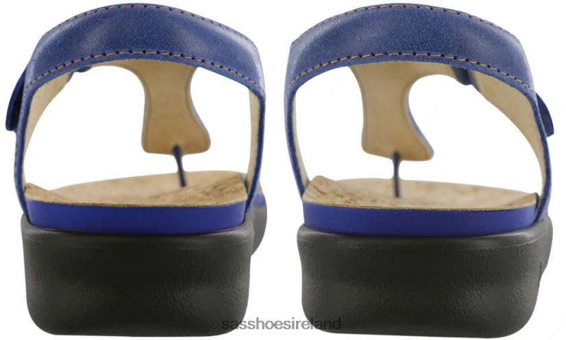 Women SAS Marina T-Strap Sandal Versatile X88N24137 Blue