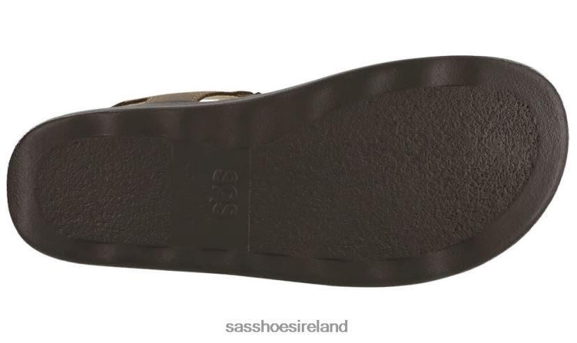 Women SAS Marina T-Strap Sandal Versatile X88N24138 Brown