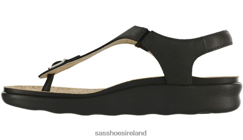 Women SAS Marina T-Strap Sandal Versatile X88N24139 Black