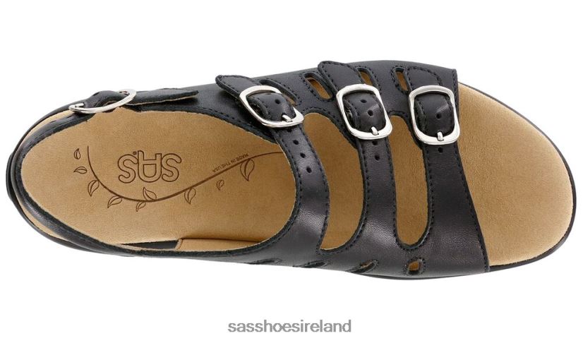 Women SAS Mystic Slingback Sandal Versatile X88N24129 Black