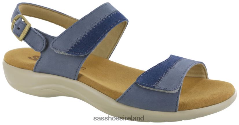 Women SAS Nudu Heel Strap Sandal Versatile X88N24102 Oceania