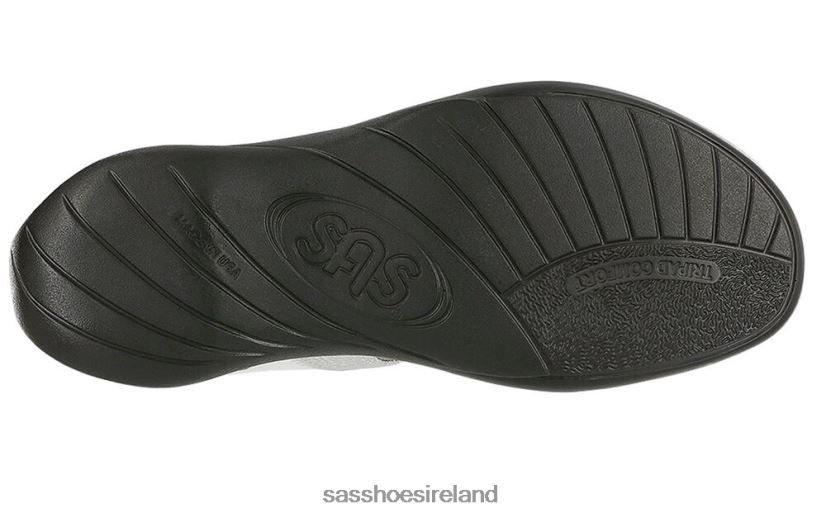 Women SAS Nudu Heel Strap Sandal Versatile X88N2497 White