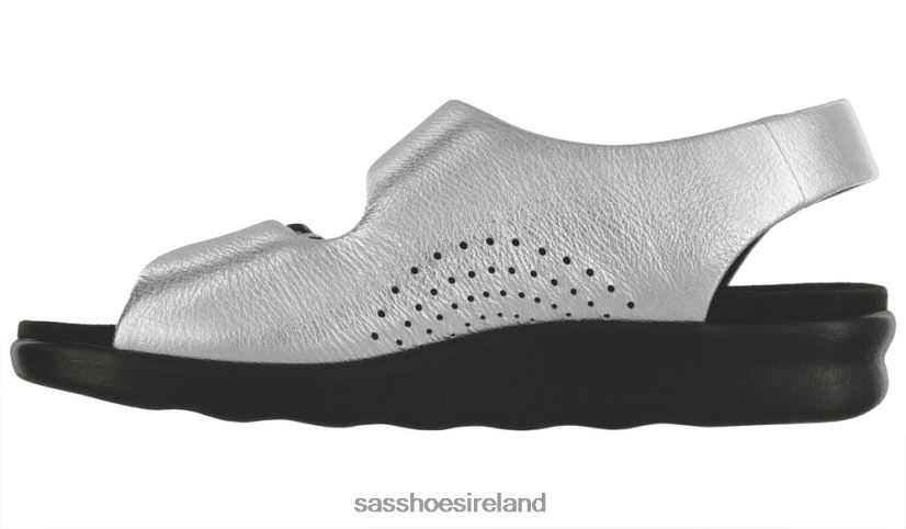 Women SAS Relaxed Heel Strap Sandal Versatile X88N24107 Moonbeam