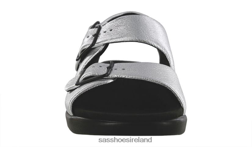 Women SAS Relaxed Heel Strap Sandal Versatile X88N24107 Moonbeam