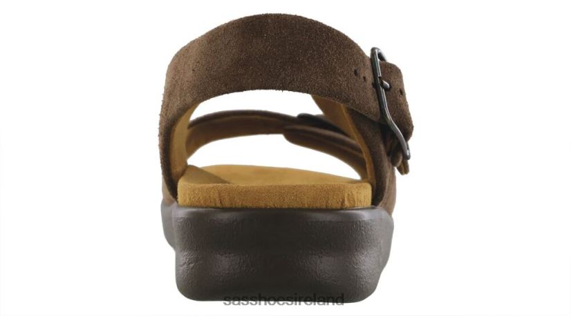 Women SAS Relaxed Heel Strap Sandal Versatile X88N24110 Teddy