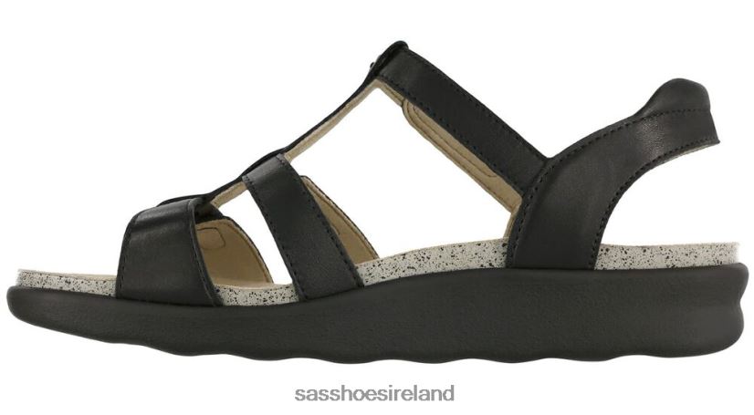 Women SAS Sorrento T-Strap Sandal Versatile X88N24156 Black