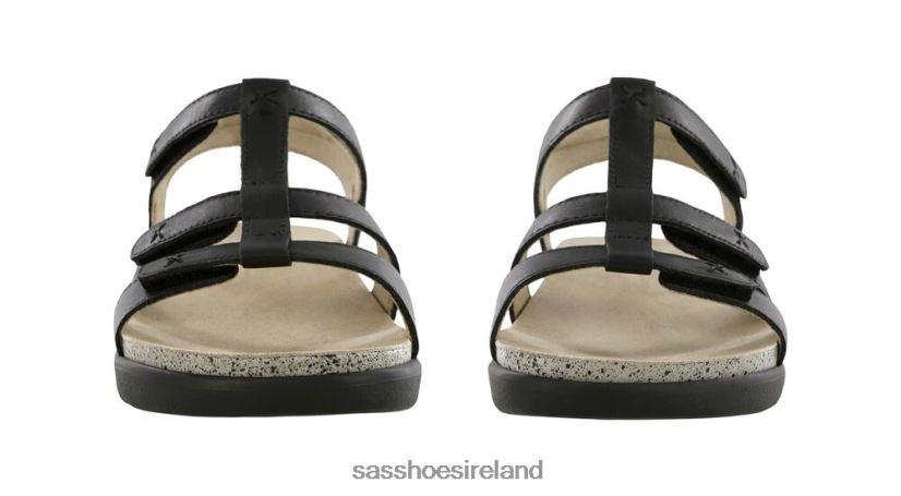Women SAS Sorrento T-Strap Sandal Versatile X88N24156 Black