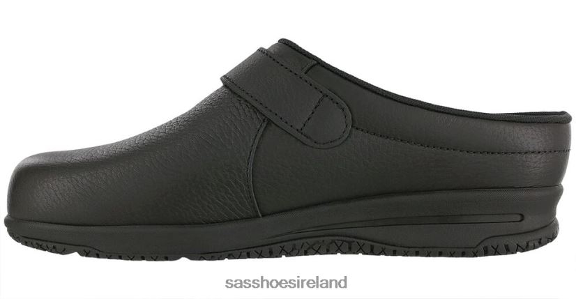 Women SAS Clog Non Slip Loafer Stylish X88N24409 Black